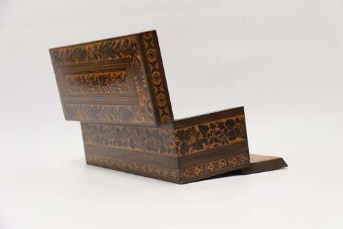 A Most Impressive Fine 19th Tunbridge Ware Box, English C1860