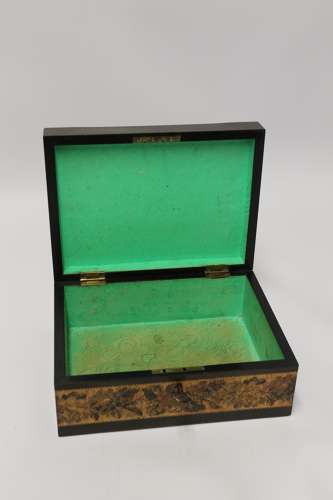A Superb Labelled Tunbridge Ware Jewel Box