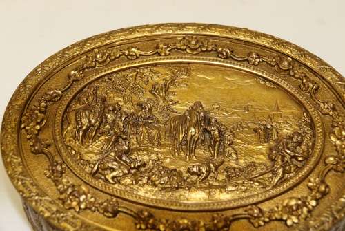 A Fine French Gilt Brass Jewellerybbox