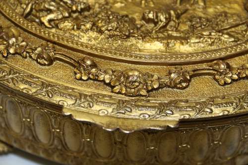 A Fine French Gilt Brass Jewellerybbox