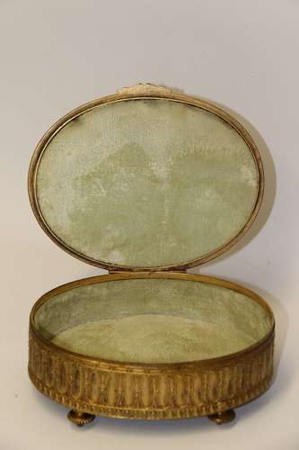 A Fine French Gilt Brass Jewellerybbox