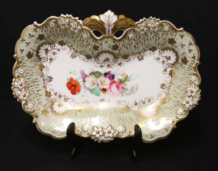A Fine Early 19th C English Davenport Dish, Circa 1835