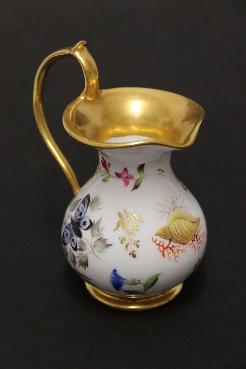 A Fine Quality Early 19th Century French Porcelain Miniature Ewer