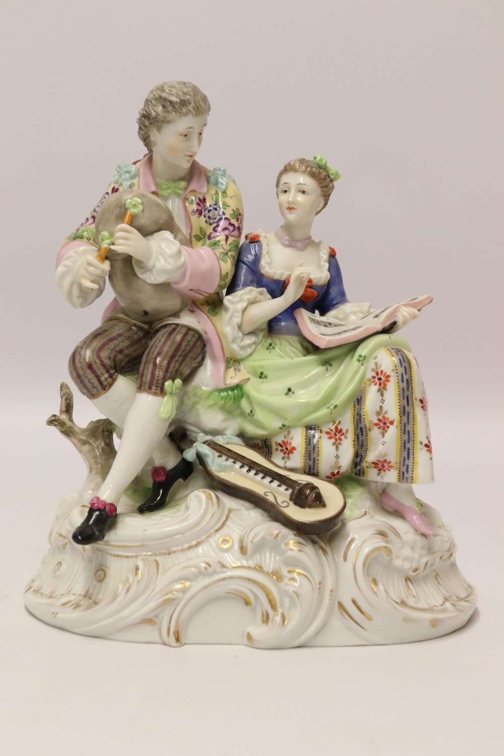 A Superb Rudolstadt 19th Century German Porcelain Figure Group