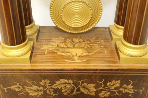 A Superb 19th Century French Portico Clock