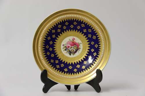 A Superb Early 19th C English Porcelain Cabinet Cup And Saucer