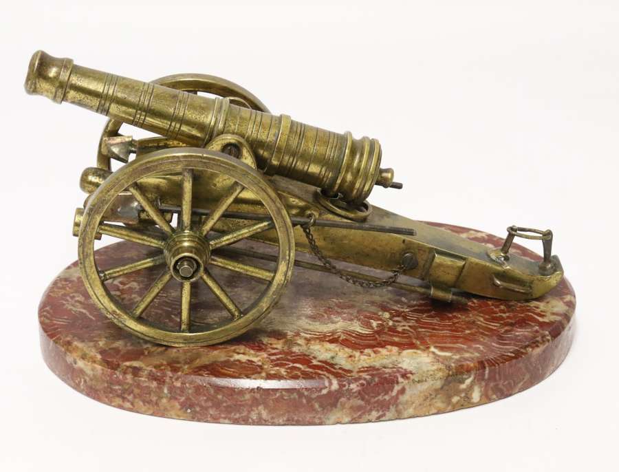 A Superb Mid-19th Century French Bronze Model Canon.