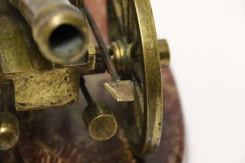 A Superb Mid-19th Century French Bronze Model Canon.