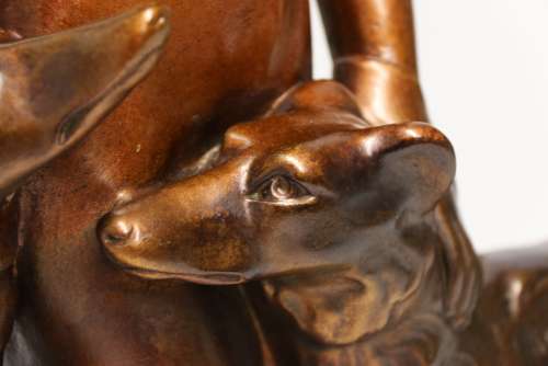 A Large Art Deco English Figure Group