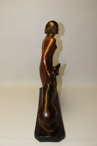 A Large Art Deco English Figure Group