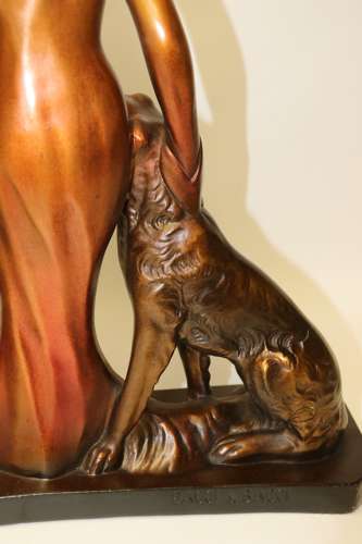 A Large Art Deco English Figure Group