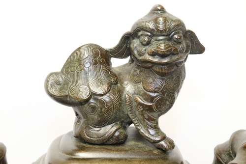 Impressive Chinese Bronze Censer 19th Century