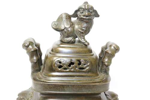 Impressive Chinese Bronze Censer 19th Century