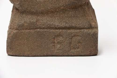 A Primitive Carved Sandstone Celtic Style Figure