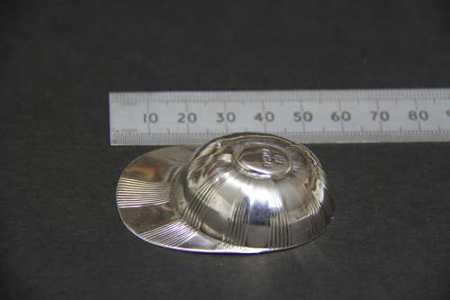 A Rare Silver Tea Caddy Spoon In The Form Of A Jockey Cap