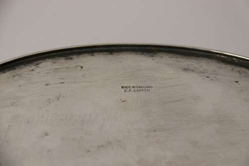 A Superb Quality Silver Plated Domed Oval Box