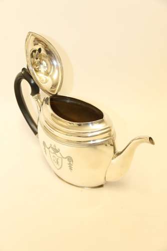 Exceptional Silver Tea Set By Edward Barnard And Sons