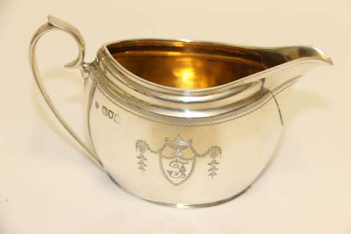 Exceptional Silver Tea Set By Edward Barnard And Sons
