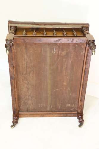 A Rare Yew Wood Large Country House Stool  With Storage