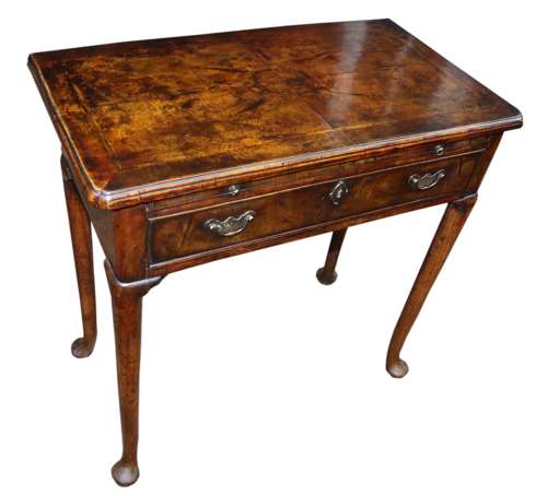 A Rare Early Georgian Walnut Writing Table