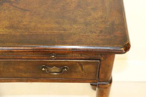 A Rare Early Georgian Walnut Writing Table