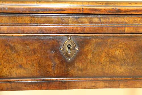 A Rare Early Georgian Walnut Writing Table