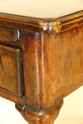 A Rare Early Georgian Walnut Writing Table