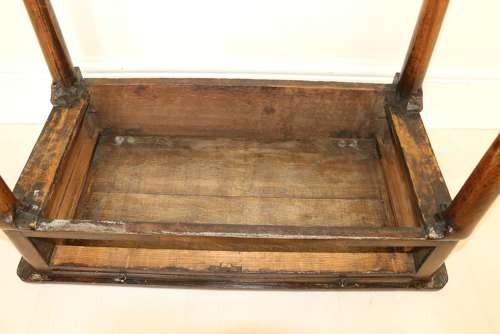 A Rare Early Georgian Walnut Writing Table