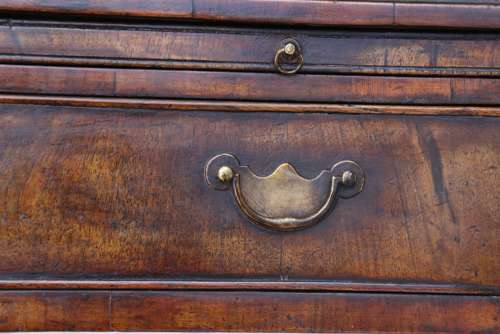 A Rare Early Georgian Walnut Writing Table