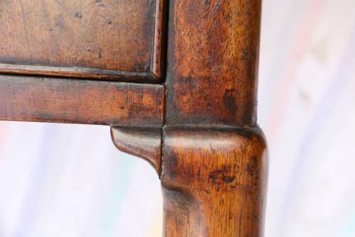 A Rare Early Georgian Walnut Writing Table