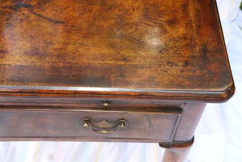 A Rare Early Georgian Walnut Writing Table
