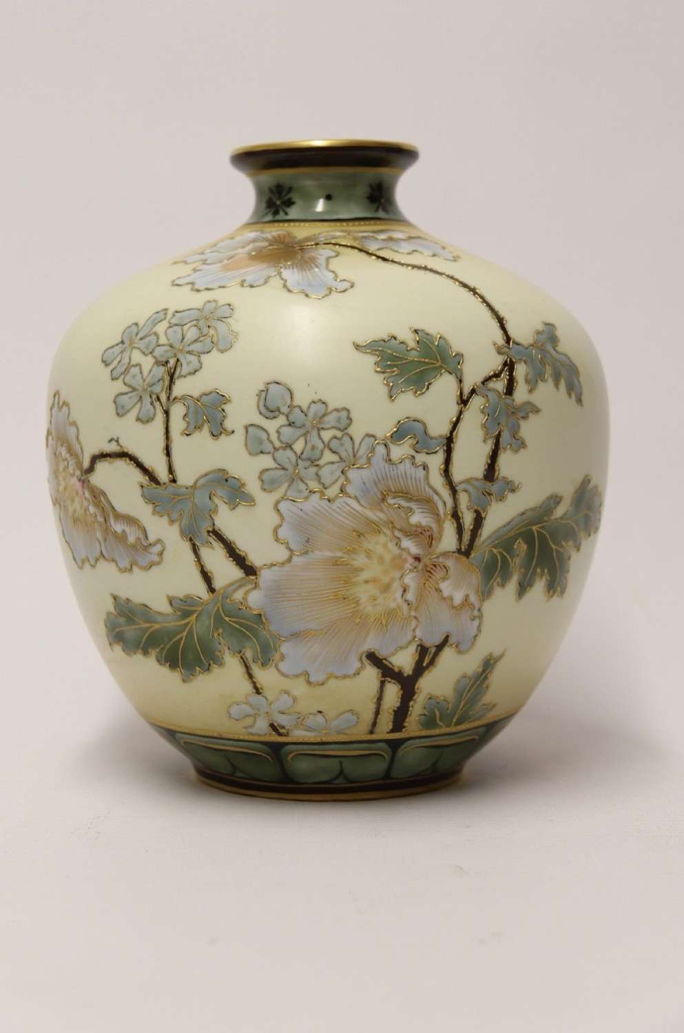 A Superb Large Early 20th Century Porcelain Vase By Alexandra Porcelai