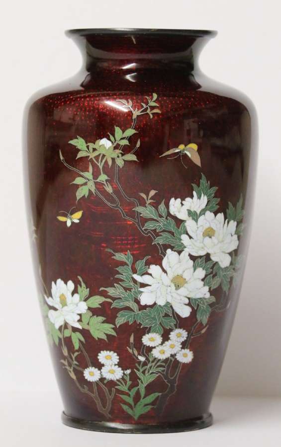 A Fine Japanese Cloisonn&eacute; Vase By The Ando Company.