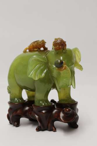 A Fine Chinese Carved Hardstone Study Of A Elephant
a Fine Chinese Carved Hardstone Study Of A Elephant
a Fine Chinese Carved Hardstone Study Of A Elephant