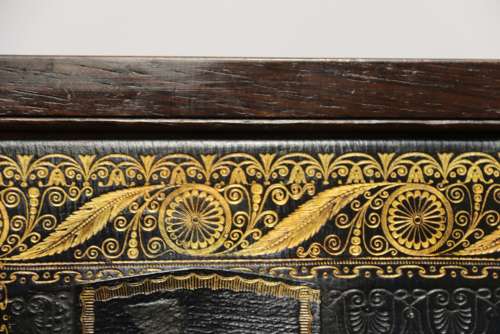 A Superb Early 19th C Gentleman’s Brass Mounted Campaign Writing Box
