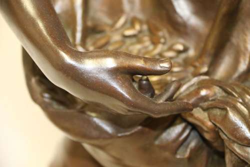 A Large 19th C Bronze Sculpture By Henri Ple