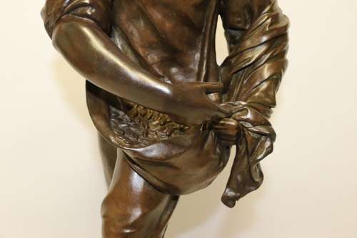 A Large 19th C Bronze Sculpture By Henri Ple