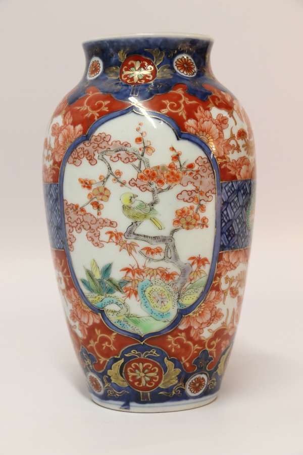 A Japanese Meiji Period Imari Vase