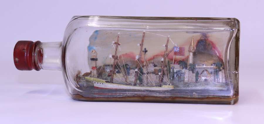 A Fine Quality Ship In A Bottle