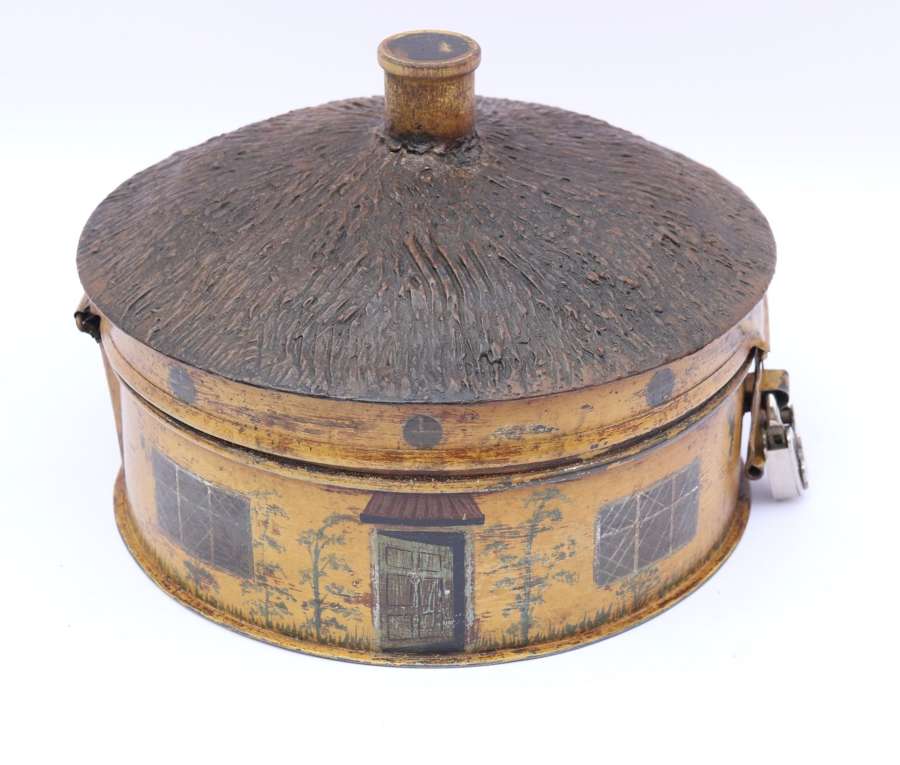 A Rare 19th Century Folk Art Spice Box