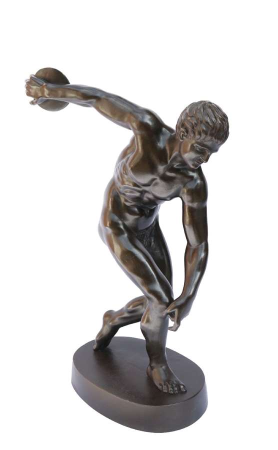 Bronze Figure Of The Discus Thrower