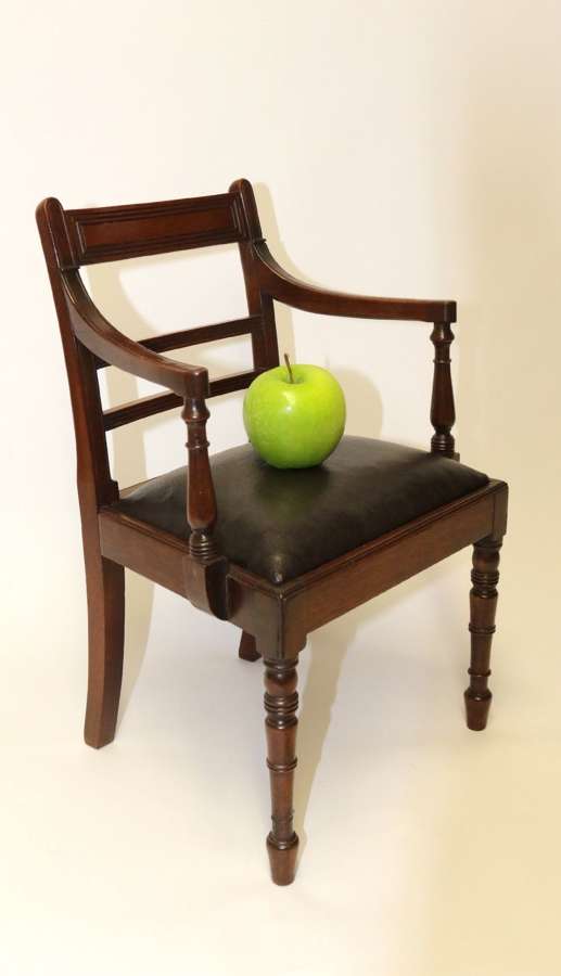A Superb Miniature Regency Chair