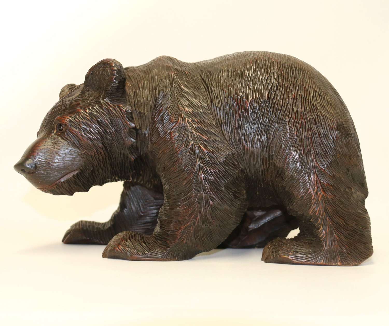 A Black Forest Carved Bear