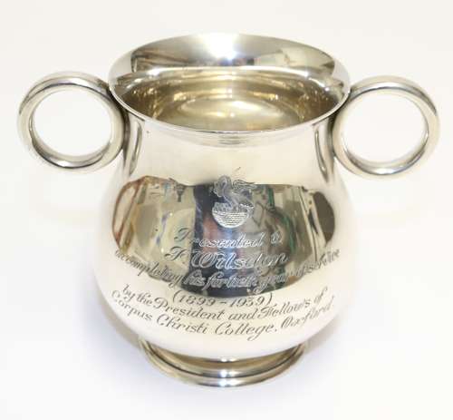 A Rare Silver Porringer