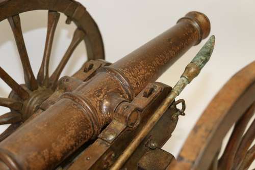 Model Of A 18th Century Canon