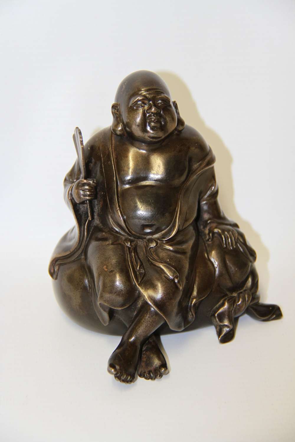 A Humorous Late 19th Century Bronze Okimono