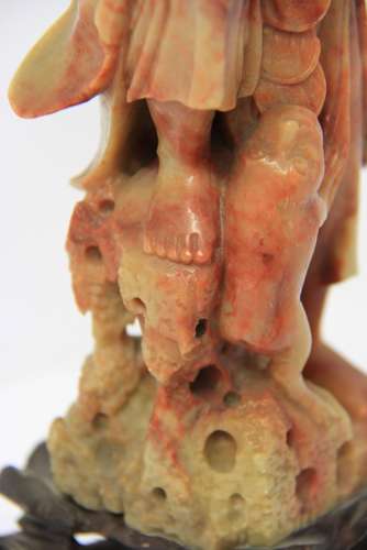 A Fine Chinese Soapstone Carving