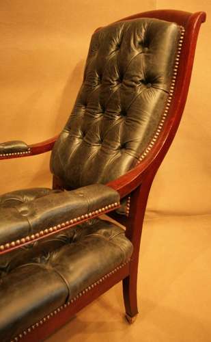 A Fine Pair Of Regency Library Chairs