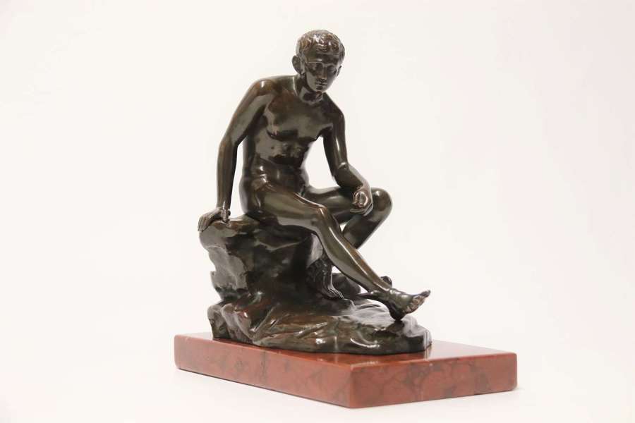 19th century bronze figure of 