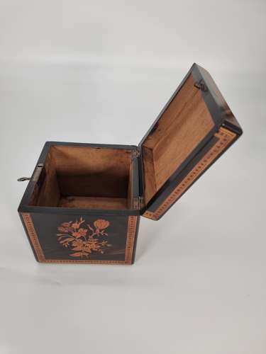 A mid 19th century Italian grand tour Sorrento marquetry box c 1860